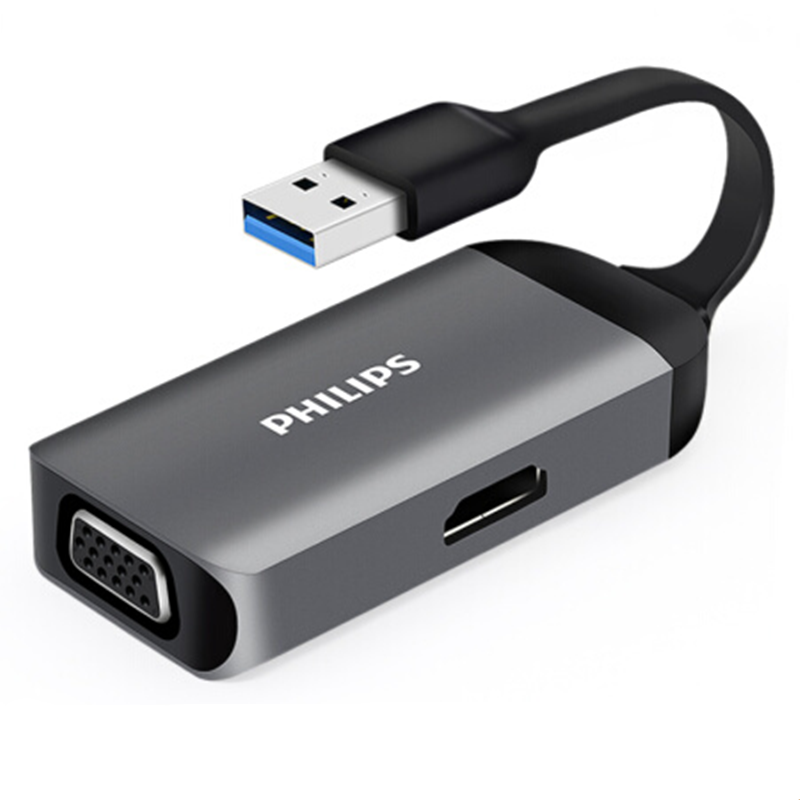 飞利浦USB3.0转HDMI转换器