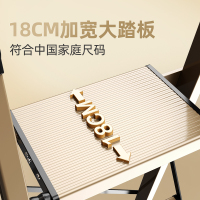 奥鹏铝合金梯子家用安全加厚折叠室内多功能人字梯伸缩楼梯小扶梯