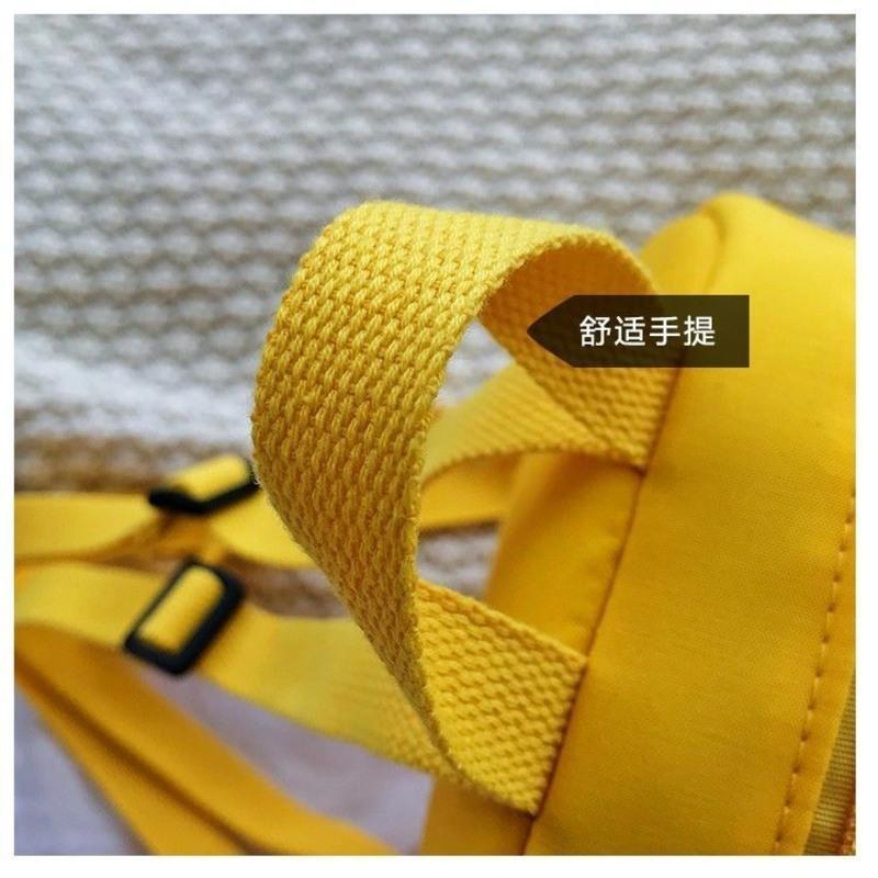 新款可爱小蜜蜂防走失儿童双肩包男孩卡通背包宝宝幼儿园女孩书包 柠檬黄蜜蜂
