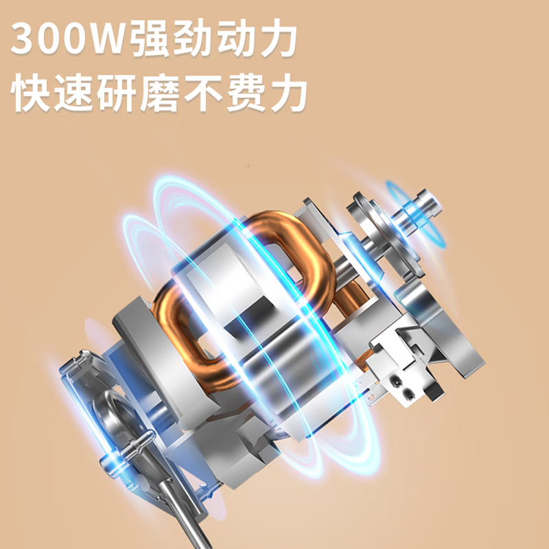 艾贝丽电动研磨机打粉机料理机ABL-YM123高清大图