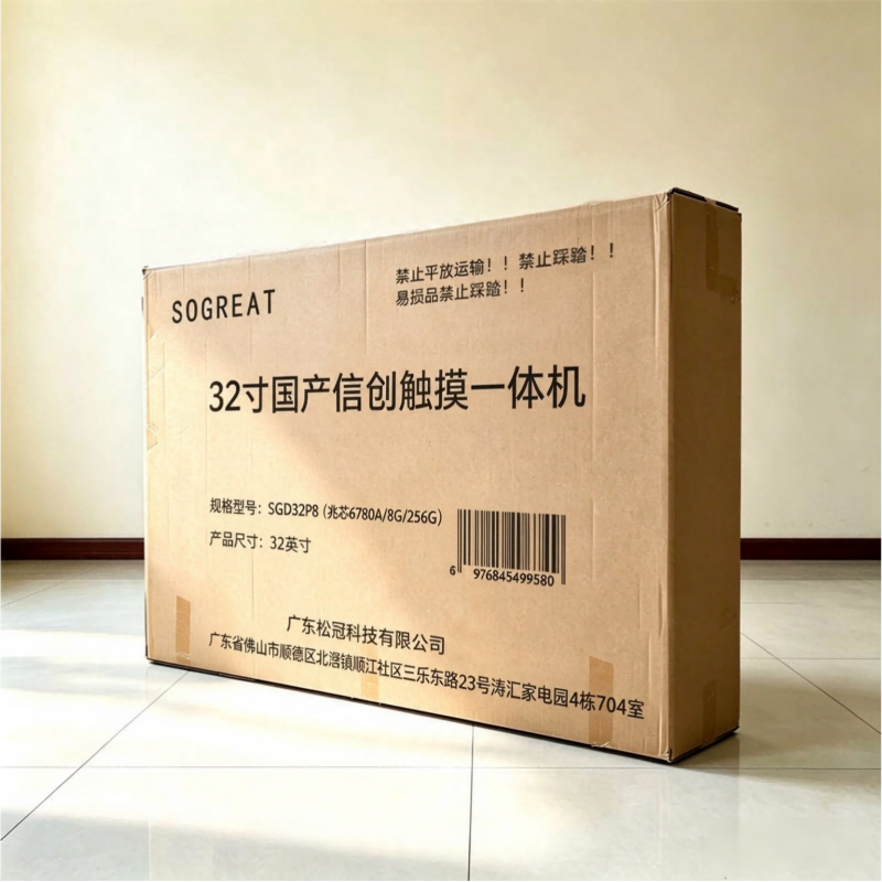 SOGREAT 32寸国产信创触摸一体机 SGD32P8(兆芯6780A/8G/256G)台高清大图