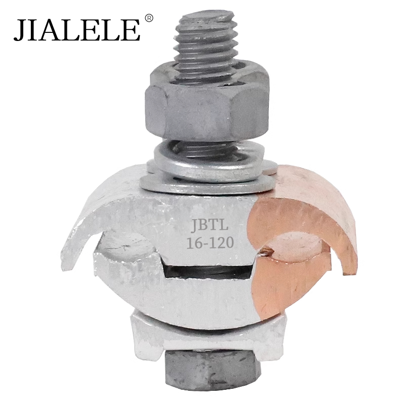 JIALELE 铜铝异型并沟线夹 JBTL16-120 个高清大图