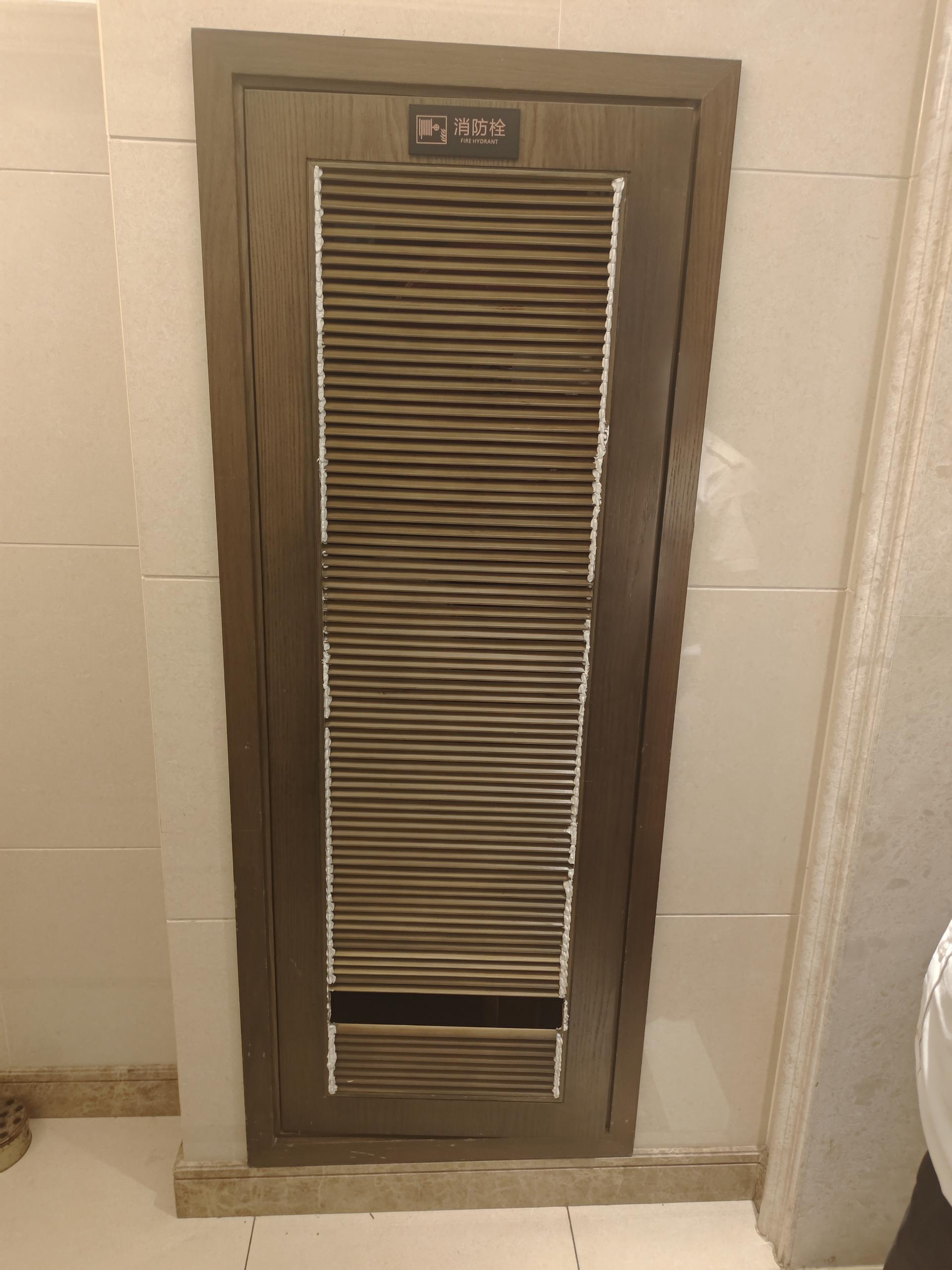 定制百叶门 尺寸:605*1725*20