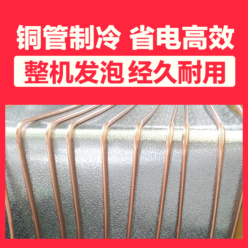 哈士奇 BC-46BKA小冰箱冷藏冷冻家用母乳面膜化妆护肤品冰箱吧
