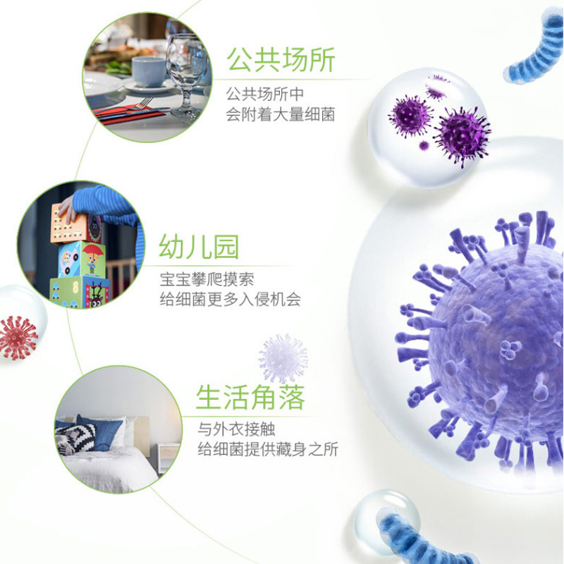 舒肤佳抑菌洗手液 柠檬清新450ml 抑菌99.9% 洗去99.9%细菌 勤洗手 新老包装随机发货高清大图
