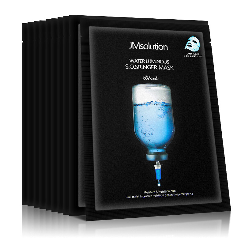 JMsolution肌司研水光针剂急救面膜 35g*10片(JM面膜 韩国原装进口 补水保湿、水润亮肤、舒缓修复)