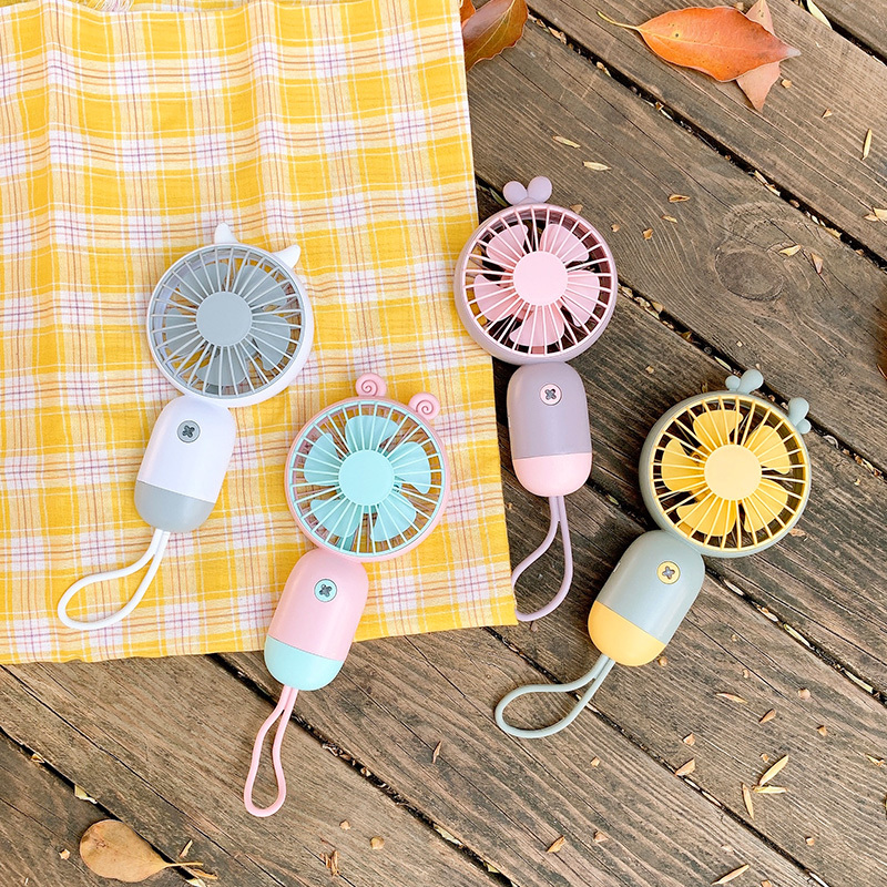 手持小风扇usb充电迷你便携式学生宿舍静音可爱随身小型手拿电扇