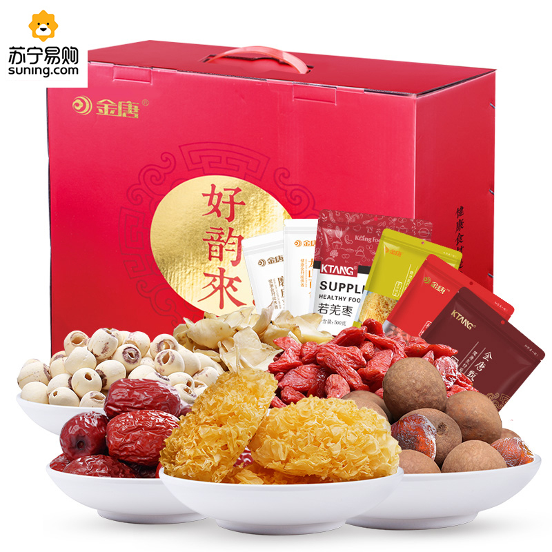 金唐好韵来(银耳羹系列)1650g 礼盒装 甄选6种健康食材