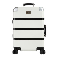 卡帝乐鳄鱼(CARTELO) 白卡伦时尚拉杆箱 CC19X30033 20寸