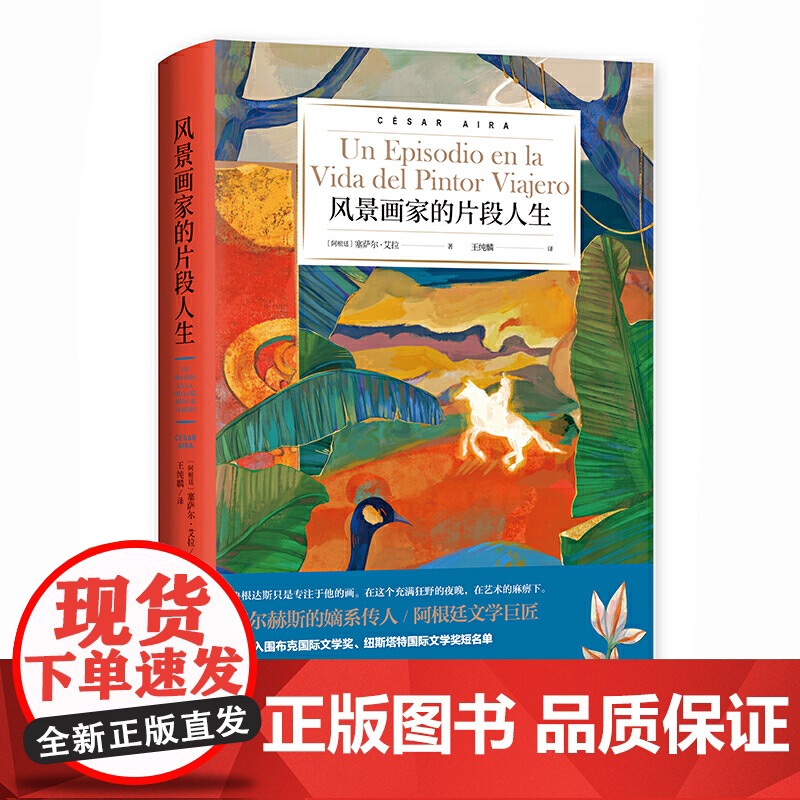 风景画家的片段人生(塞萨尔·艾拉作品系列) 塞萨尔·艾拉 浙江文艺出版社 正版书籍高清大图