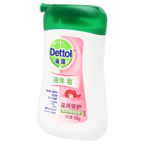 滴露(Dettol) 滋润倍护 健康抑菌 洁肤露液体香皂100g户外旅行携带