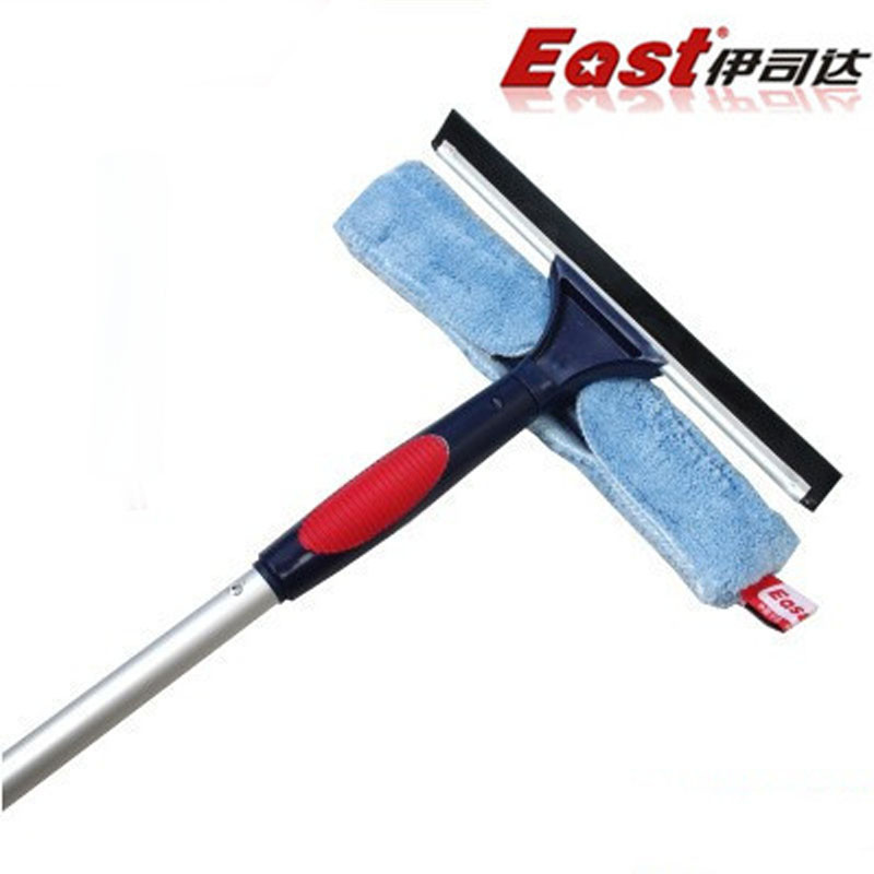 伊司达ES2421擦窗器 一串红窗刷玻璃擦窗器双面擦玻璃清洁器玻璃刮伸缩杆玻璃擦窗器搽刷工具刮窗器玻璃清洁器