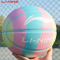 李宁(LI-NING)标准篮球7号手感之王室外水泥地成人儿童初中生蓝球5