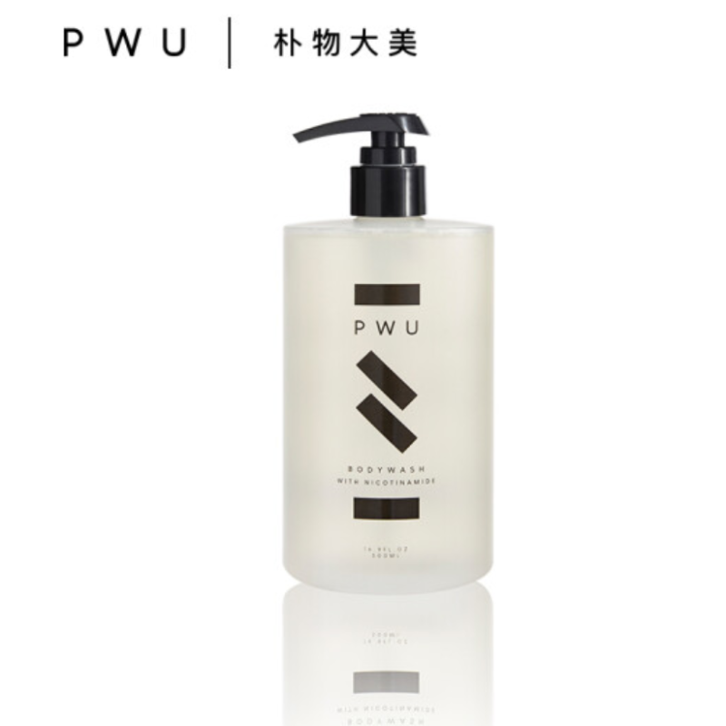 PWU朴物大美奶盖沐浴露慕斯沐浴露 香水型持久留香沐浴油男女通用 烟酰胺沐浴露500ml 毫升/克