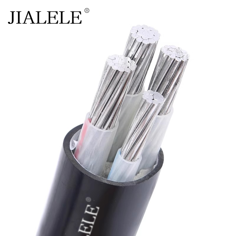 JIALELE 铝芯电缆 YJLV-3*95+1*50平方 额定电压0.6/1KV 米