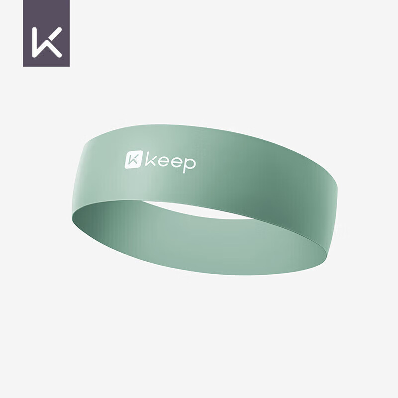 Keep乳胶健身弹力圈瑜伽圈绿色/20磅