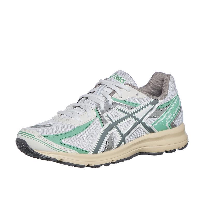 亚瑟士(ASICS)女款跑步鞋轻便舒适耐磨缓震透气运动鞋白灰拼色潮