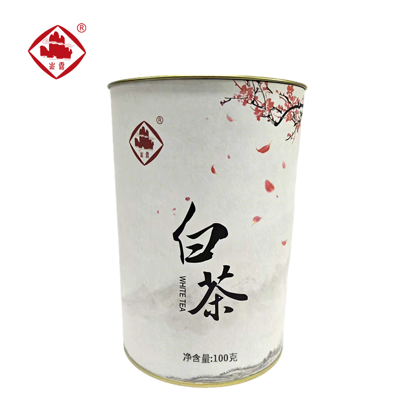 崟露白茶100克桶