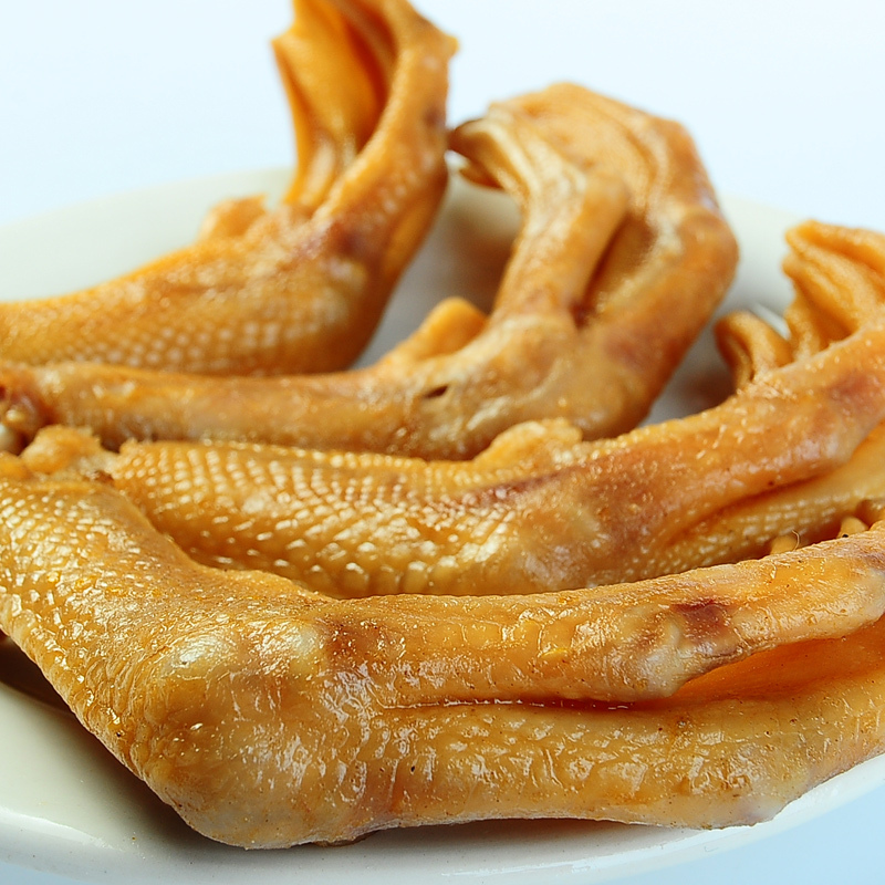 [梅州助农馆]客商 客家盐焗食品 休闲零食 梅州地标特产 香辣鸭爪 350g