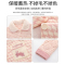 浪莎睡衣女秋冬季加绒加厚三层夹棉珊瑚绒保暖可外穿女家居服套装