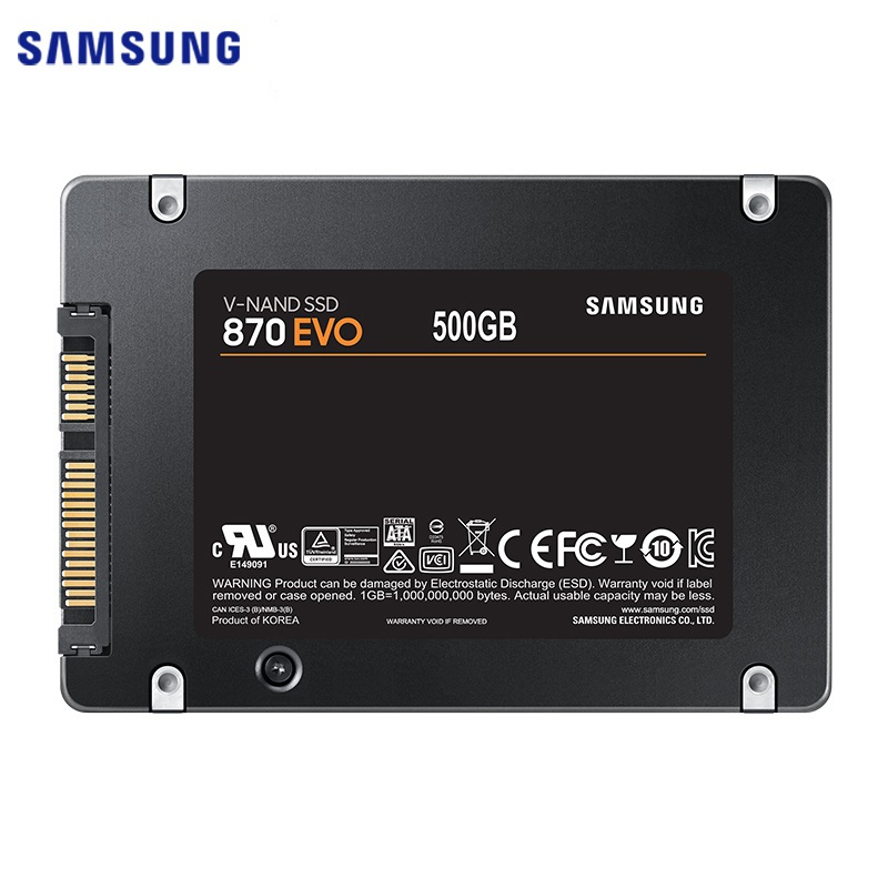 三星(SAMSUNG)870 EVO 500GB SSD固态硬盘