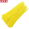 [苏宁自营]勒塔(LETA)工具 黄色扎带4*200mm(100根) 捆/绑/理/束线带LT-PPE559