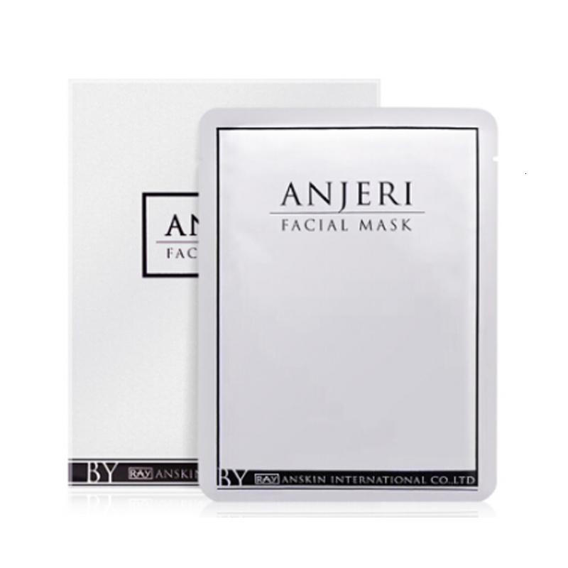 ANJERI 金色面膜10片/盒免税版 蜗牛蚕丝面膜补水保湿淡斑痘印收缩毛孔高清大图