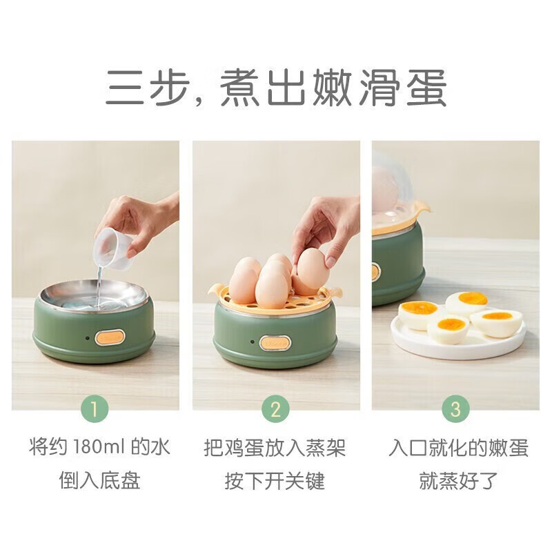 小熊(Bear)多功能煮蛋器 ZDQ-B14E8 小熊(Bear)煮蛋器ZDQ-B14E8高清大图