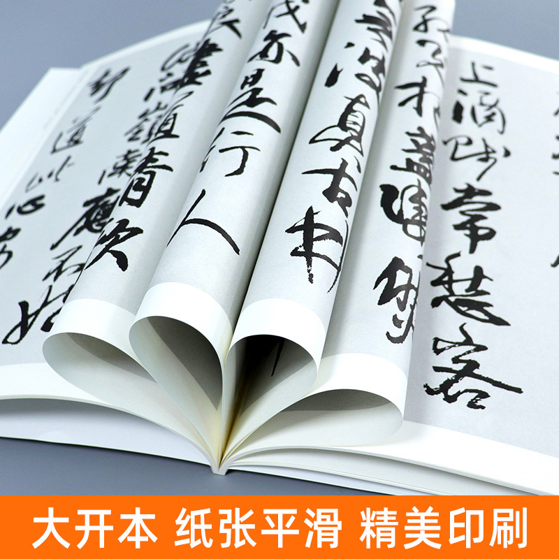 [正版]大尺寸8开王铎集字宋词行书 中国历代书法名家作品集字古诗词江锦世编 简体对照楷行草临帖毛笔书法字帖王铎书法全集人