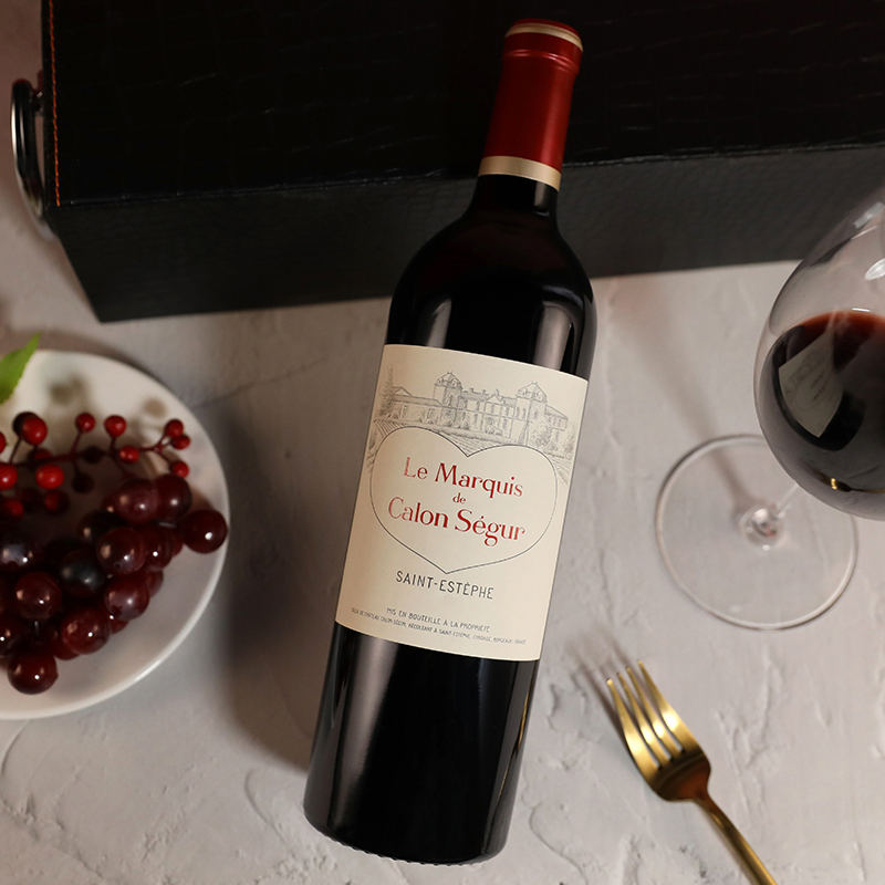 2019年爱之酒法国原瓶进口三级庄凯隆世家副牌干红葡萄酒 Calon 750ml 单支装