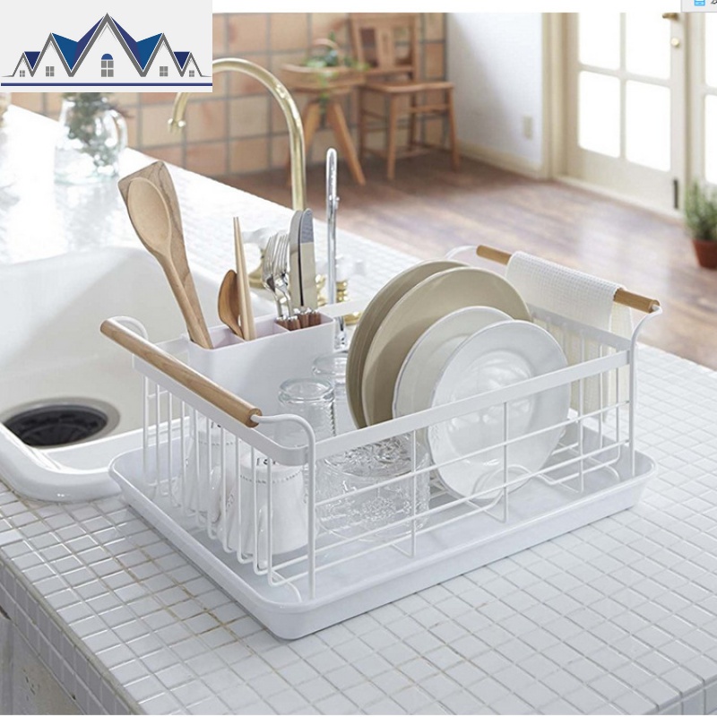 北欧风厨房沥水篮家用不锈钢滤水篮碗架盘架多功能沥水餐具置物架_325_225高清大图