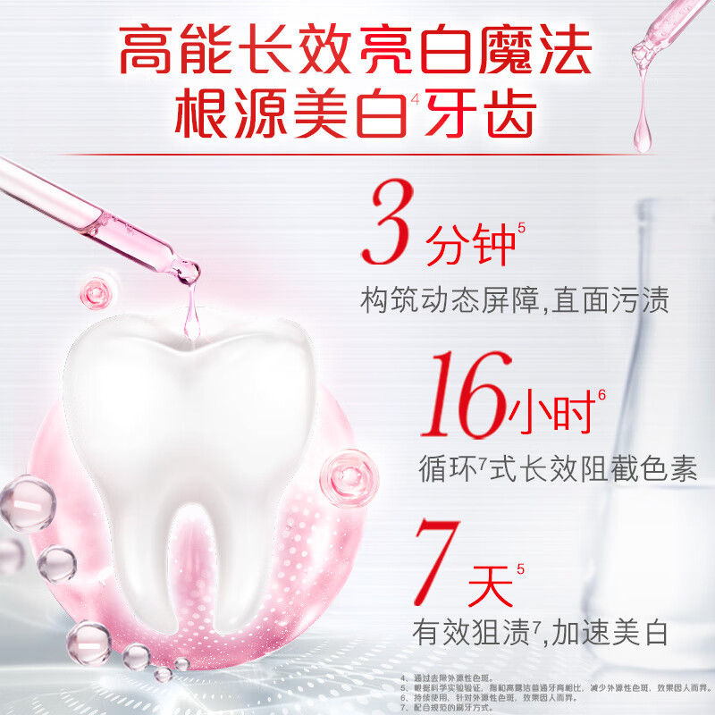 高露洁(Colgate)酵素亮白去黄去渍防渍美白牙膏 淡雅桂花味120g高清大图