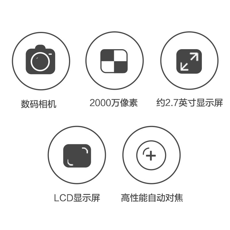 佳能(Canon) IXUS 185 数码相机 便携式卡片机 红色 赠送存储卡、相机包