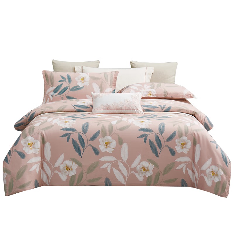 南方寝饰 全棉印花四件套-嫣然百合200*230cm(S02025002)