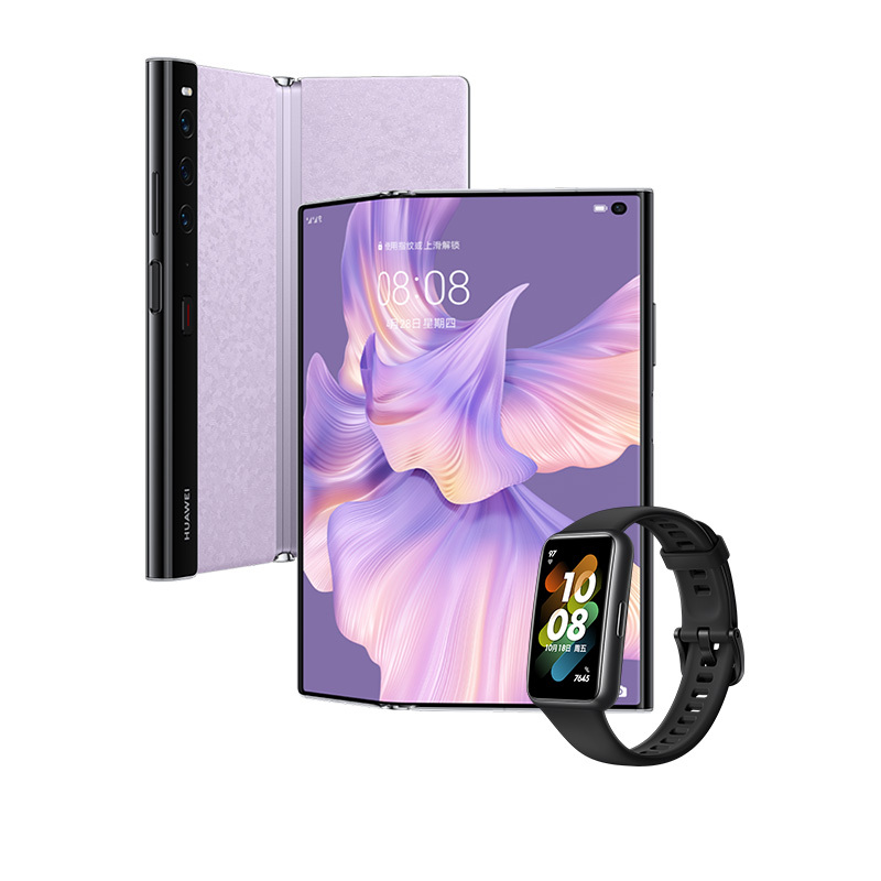 华为/HUAWEI Mate Xs 2 8GB+256GB 霜紫 折叠屏 移动联通电信全网通手机(含快充套装)