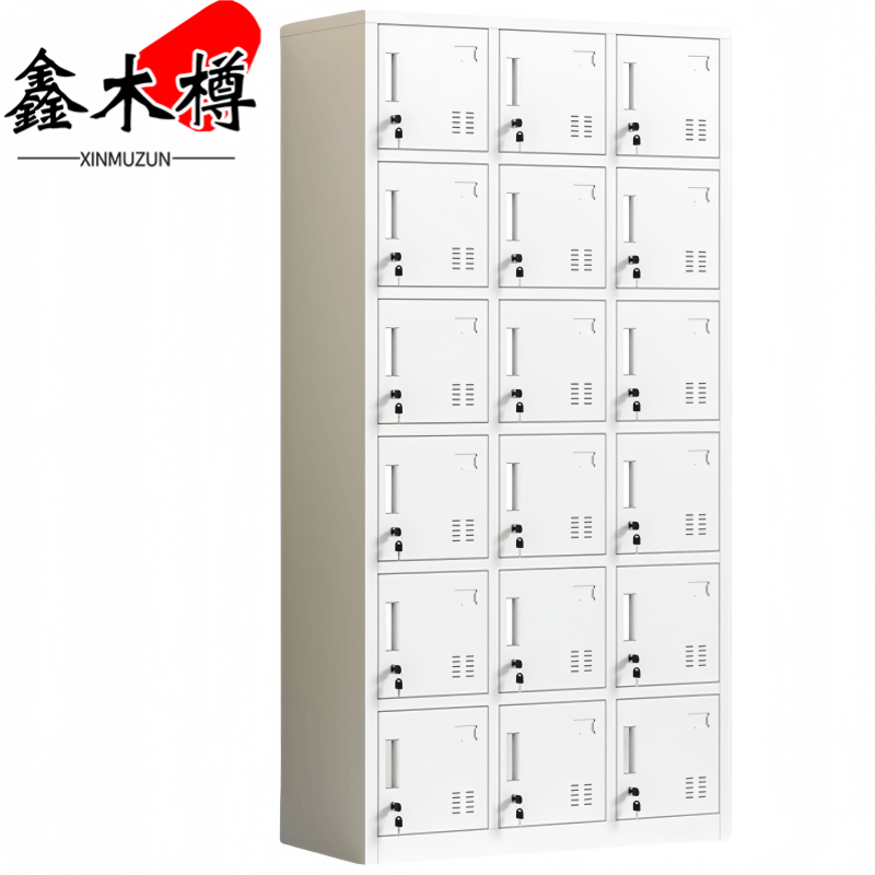 鑫木樽更衣柜十八门台高清大图