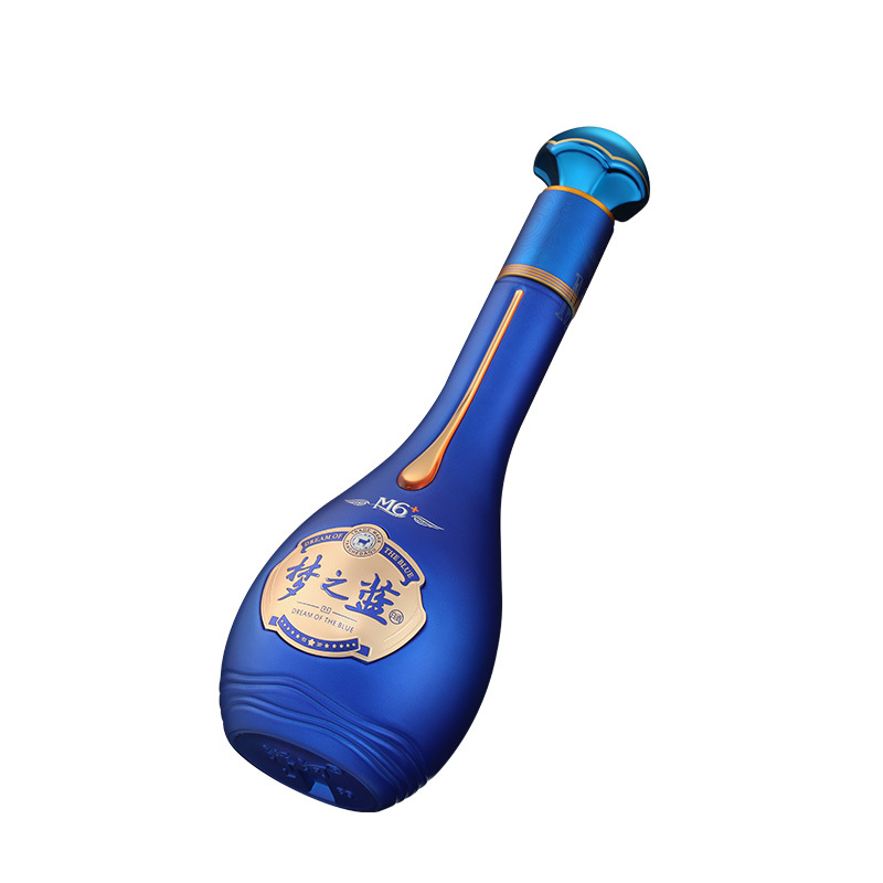 洋河 梦之蓝 52度M6+带杯版500ml 绵柔浓香型白酒