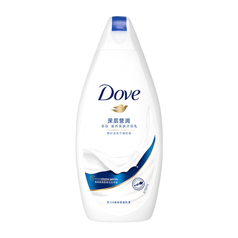 多芬(Dove)沐浴露 深层营润 滋养美肤沐浴乳400g[联合利华]
