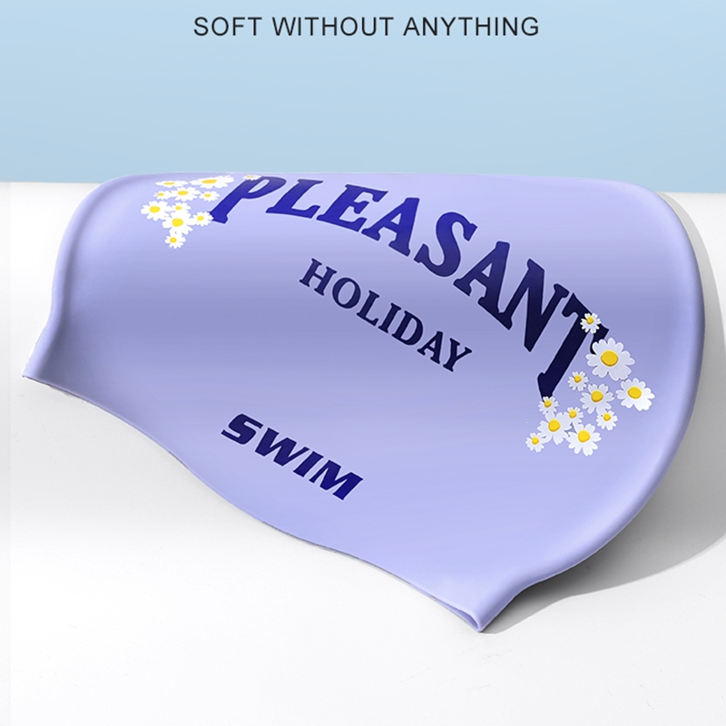 泳帽女士佑游 不勒头时尚专业硅胶游泳帽子女款成人大头围长发运动