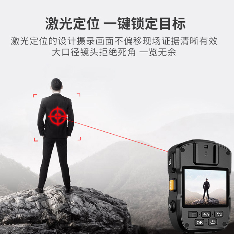 群华 D5 执法记录仪 摄像头