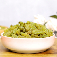 S- 香冠 新疆特产葡萄干 免洗即食 无籽树上黄提子干果500g/袋