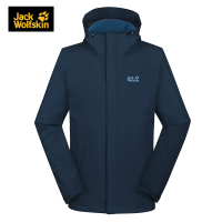 狼爪(Jack Wolfskin)经典款JackWolfskin户外防水男士抓绒三合一冲锋衣5012771