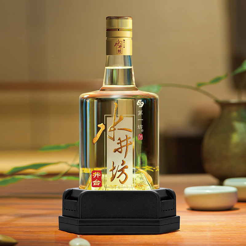 [官方授权]水井坊 井台 浓香型白酒井台瓶 52度 500ml 单瓶装 高度白酒