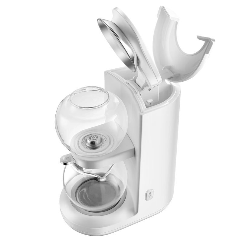 鸣盏煮茶器养生沙漏壶mini办公室小型家用多功能泡花煮茶壶茶饮机MZ-1151