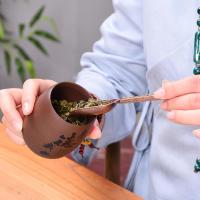 功夫茶具茶叶罐茶勺茶匙茶铲铜合金茶叶铲子茶则茶具配件六君子