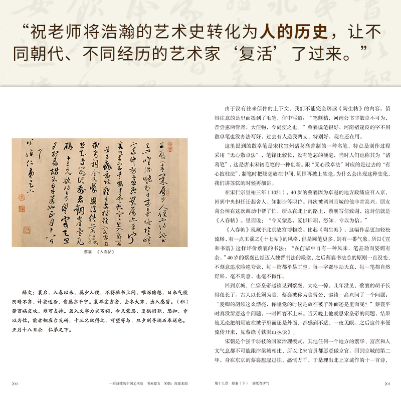 [正版]一看就懂的中国艺术史 书画卷5 宋朝:尚意求韵 祝唯慵 著 美术绘画技法教程图书 艺术类书籍 江苏凤凰文艺出版高清大图