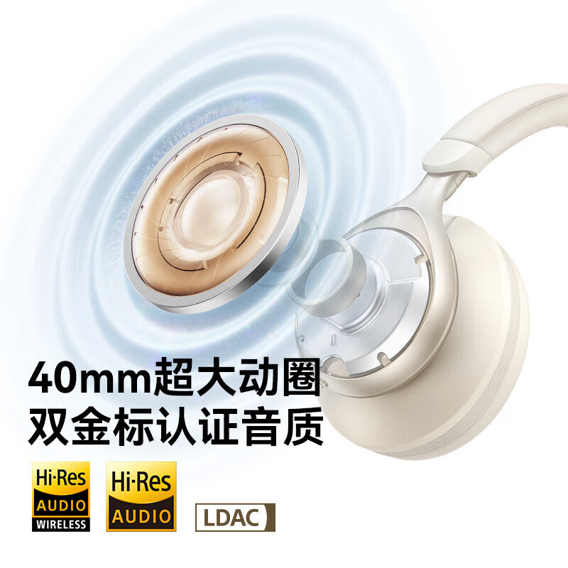 声阔Space Q45 头戴式无线降噪耳机(A3040)高清大图