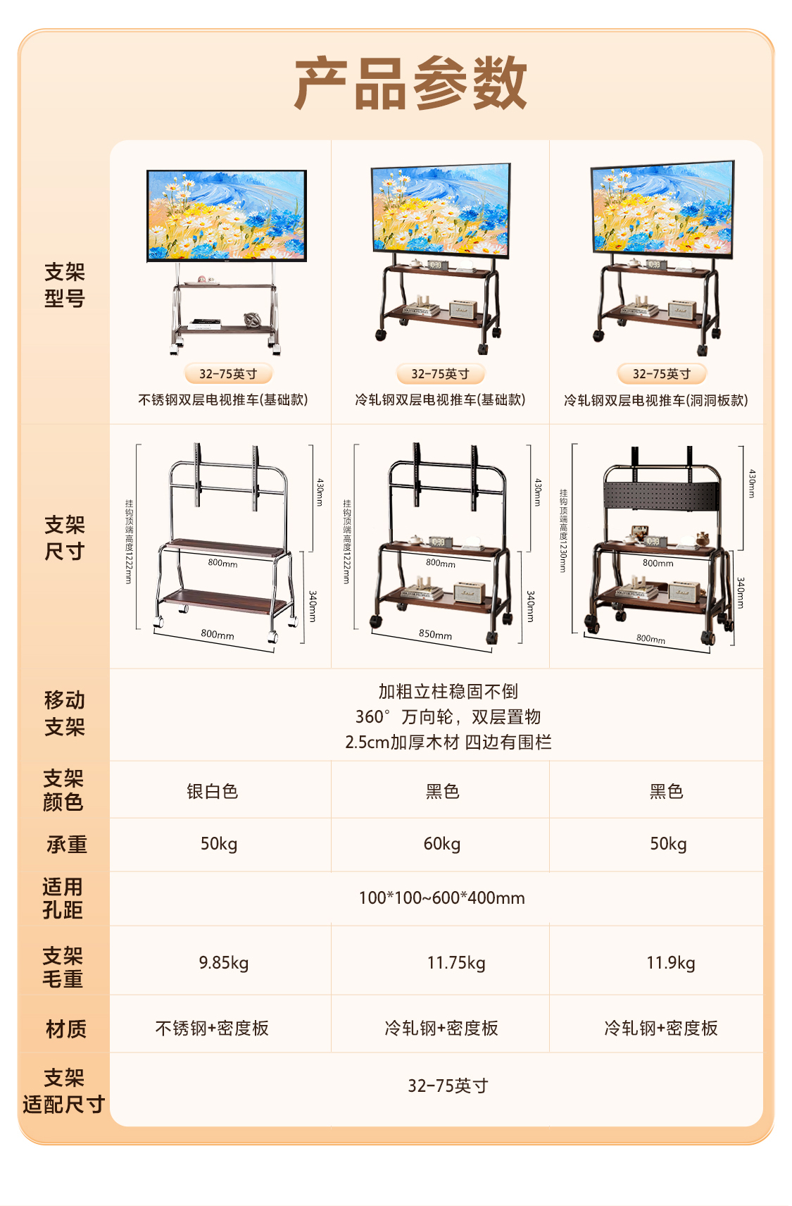 创维艺术移动电视 壁纸电视机随心屏 闺蜜机可旋转投屏高清画质 直播大屏会议机一体机投屏显示器高清大图
