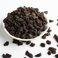 红尊 茶叶 云南普洱茶 糯米香茶化石碎银子熟茶 小金罐礼盒装300g