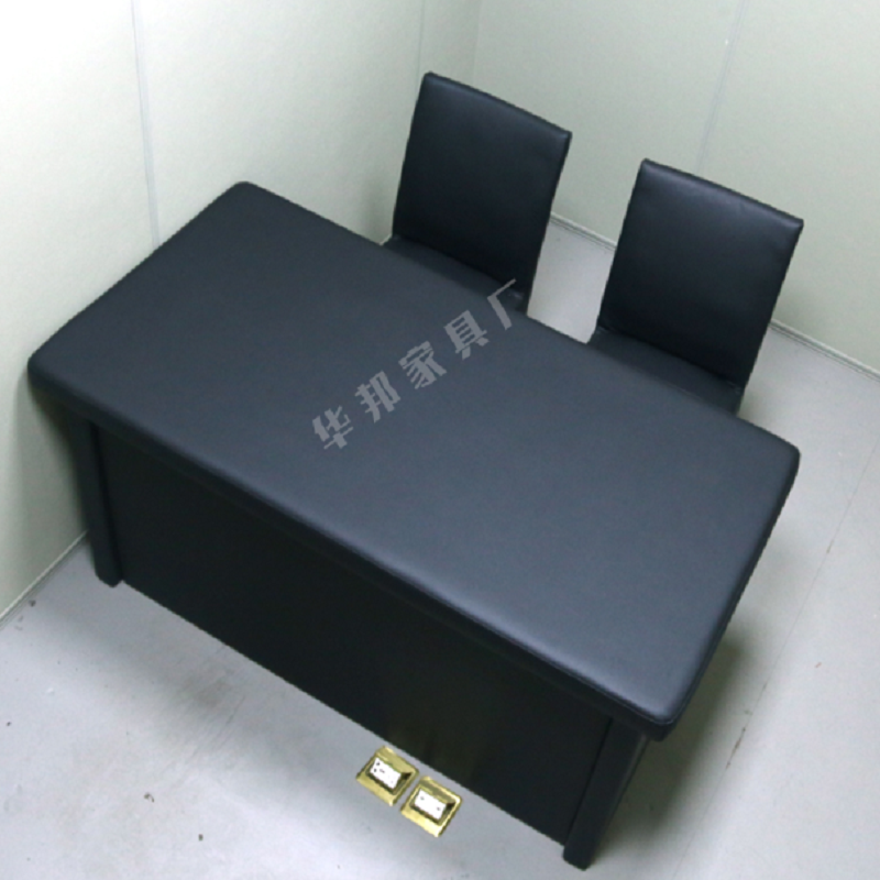 审讯室桌椅一套加插座和网线接口